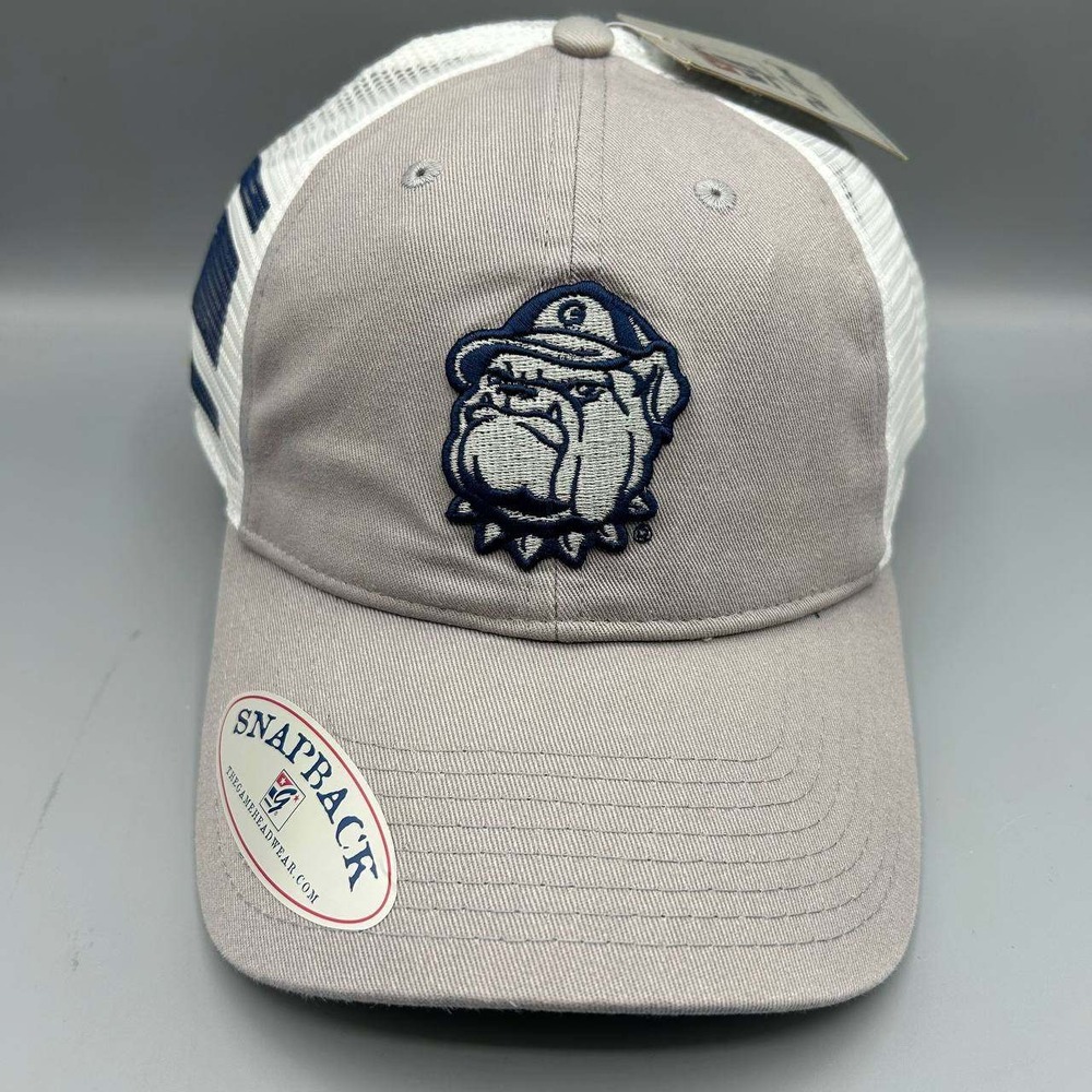 Georgetown Hoyas Trucker Hat Men Gray White The Game Snap Back Cap New